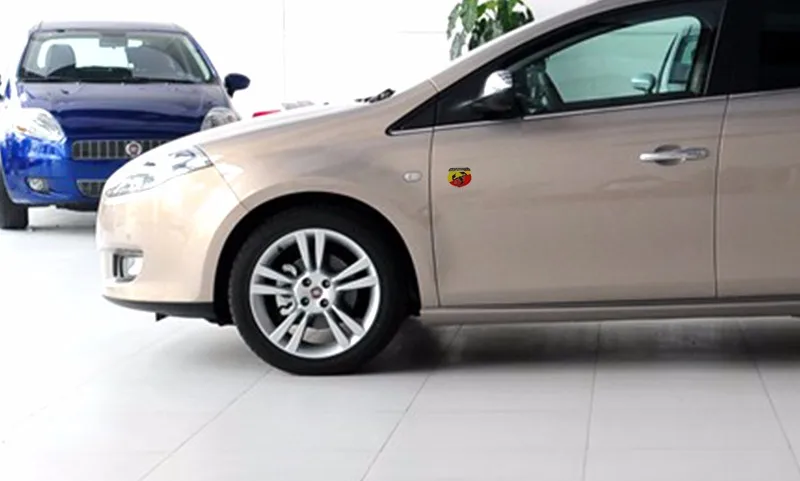 1 шт. классический значок ABARTH щит стикер автомобиля rear Задняя эмблема для FIAT TC Boano Simca Berlinetta Alfa Romeo 698