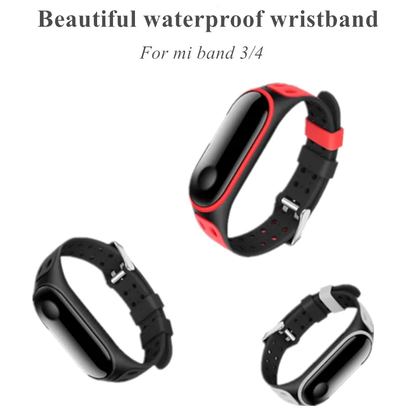 Прозрачный ремешок Mi Band 4 3 для браслета Xiaomi силиконовый браслет band NFC аксессуары