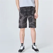 Мужские летние камуфляжные шорты Стрейчевые брендовые шорты Карго шорты