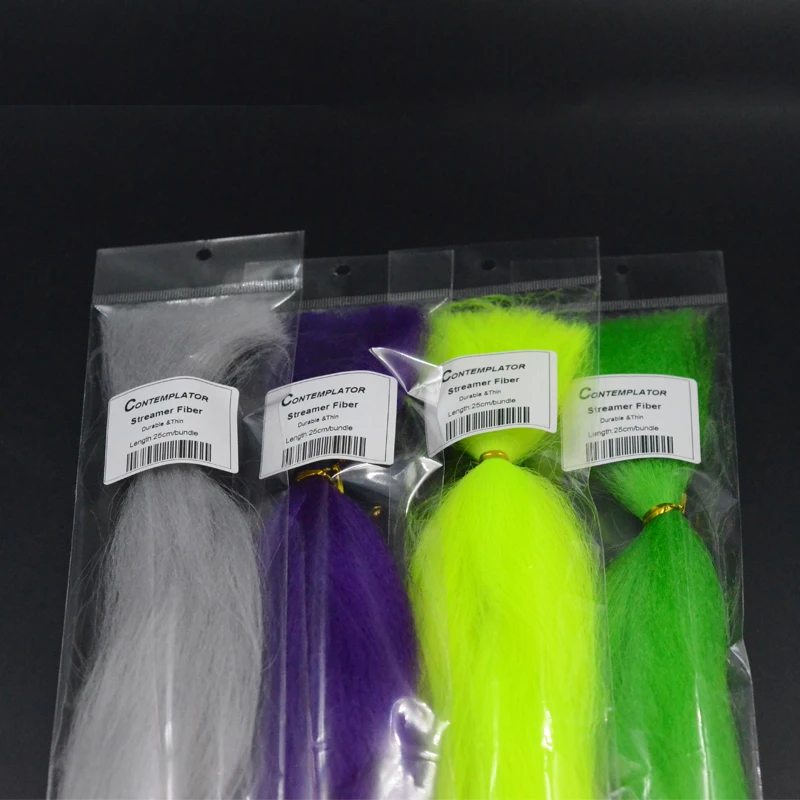 Contemplator 8optional Colors Streamers Fibers Durable Synthetic Fly