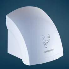 1800W Hotel Hand Dryer Automatic Induction Hand Dryer Bathroom Dryer Quick Dry Hand Dryer Smart Hand Dryer White