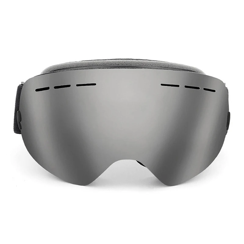 Outdoor HD UV400 Skiing Glasses Double Lens Anti-fog Snowmobile Ski Goggles Winter Windproof Snowboard Snowmobile Goggles Mask