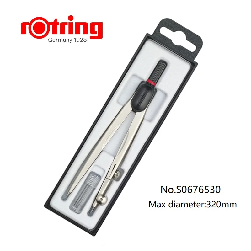 Rotring металлический циркуль рисунок канцелярские инструменты проектирование поставок - Цвет: S0676530