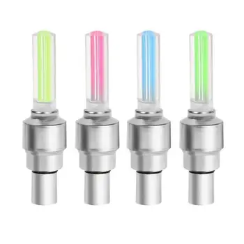 

Motion Sensors Bicycle Lights Bike LED Wheel Spoke Lights Lamp Tyre Tire Valve Light With Batteries MTB Bike Bicycle Accessories