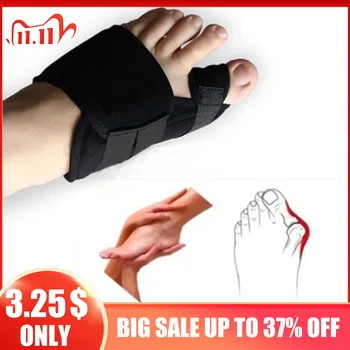

1Pair Soft Bunion Corrector Toe Separator Splint Correction System Hallux Valgus Foot Care Pedicure Orthotics Tool for legs