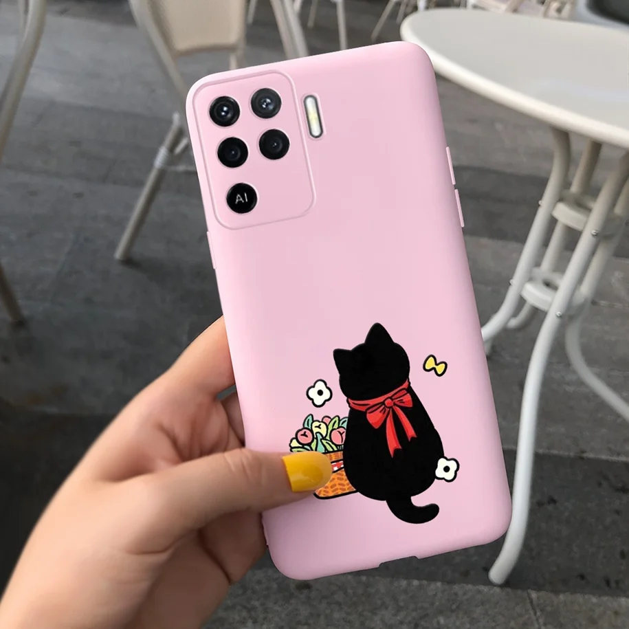 For OPPO A94 5G Case Shockproof Soft Silicone Love Heart Back Cover For OPPO A94 CPH2203 Phone Cases OPPOA94 5G A 94 6.43" Funda best iphone wallet case Cases & Covers