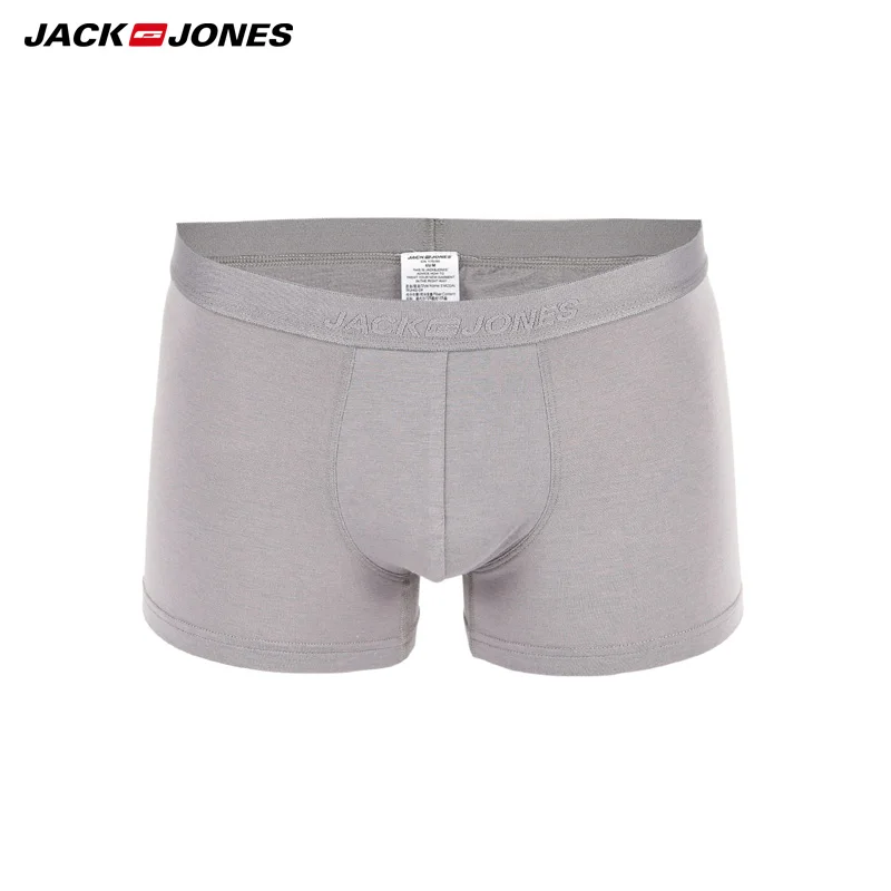 Мужские удобные Однотонные трусы Jack Jones | 219192537|Боксеры|