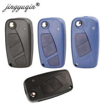 Keyforkess Flip pieghevole a distanza per auto chiave custodia Shell Cover Fob per FIAT Iveco Punto Ducato Stilo Panda Idea Doblo Bravo 2/3 pulsanti