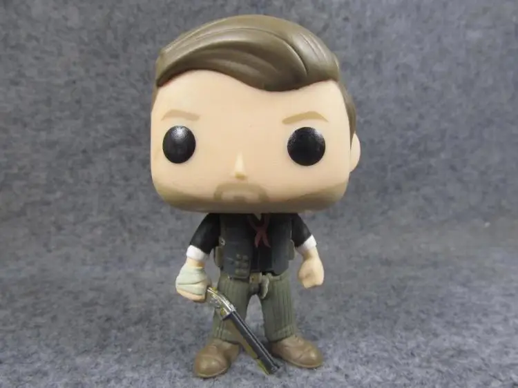 Оригинальная подержанная виниловая экшн-фигурка Funko pop BioShock-Booker Коллекционная