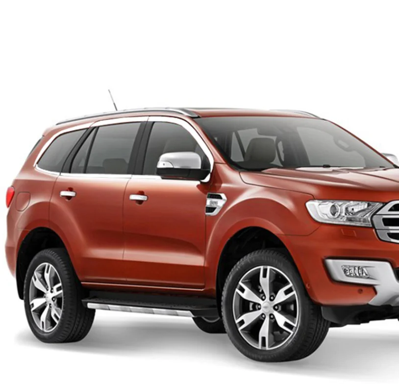 Нержавеющая сталь окна автомобиля Планки для ford everest
