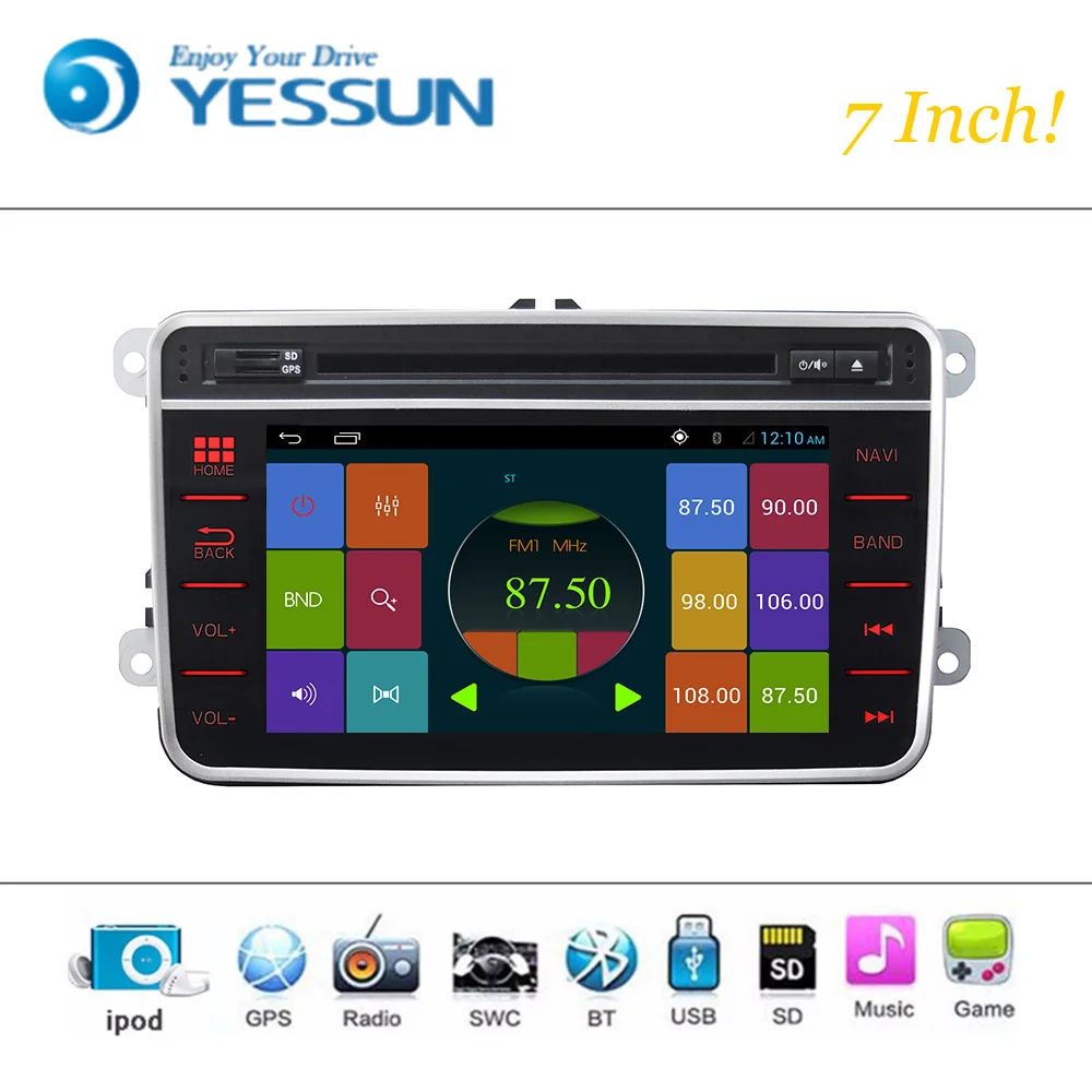Автомобильный DVD плеер Android Wince система для VW polo jetta golf 5 6 passat Радио Стерео GPS