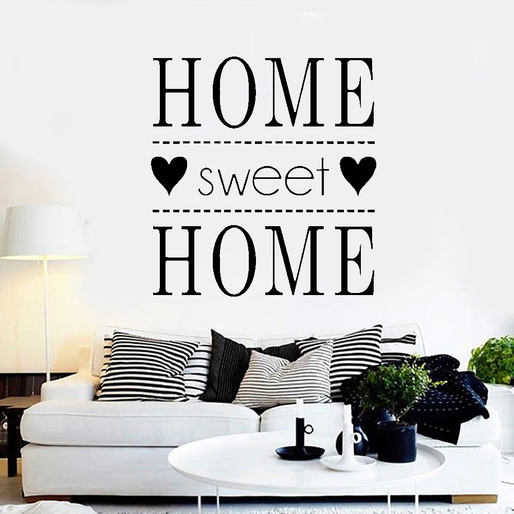 Sweet Home Vinyl 3D Wall Stickers