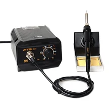 Горячая XD-ATTEN AT937 220 В промышленного класса Антистатическая паяльная станция постоянная температура регулируемая температура обслуживание S