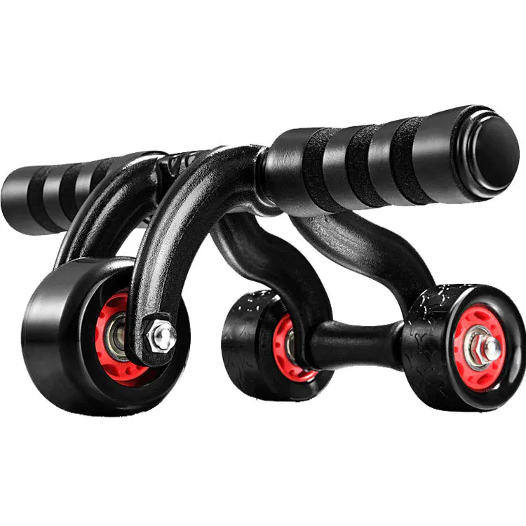 

Power Roller AB Rocket Manufacturers Straight Three-Wheel Four Wheel Power Roller Abdominal Wheel Men Belly Control Losing Weigh
