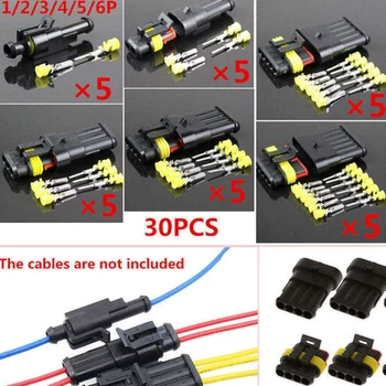 

Assortment Terminal connector Components Waterproof Plug For Car Trucks