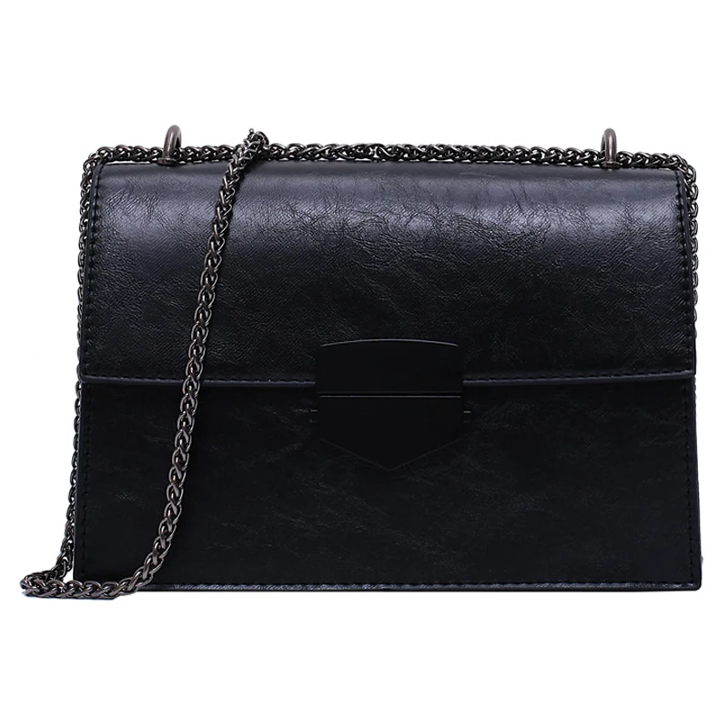 

Simple Retro Small Bag Female 2019 New Korean Messenger Bag Chain Shoulder Fashion Small Square Bag loui vuiton