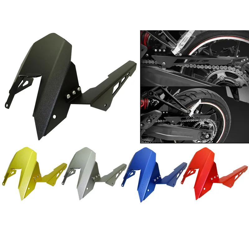 

Rear Back Wheel Tire Hugger Fender Mudguard with Chain Guard Cover Protector Kit For YAMAHA XSR 700 XSR700 2016 2017 2018 2019
