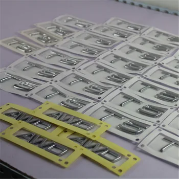 

Car trunk trunk lid ABS letters logo for VOLVO S60 S60L XC90 XC60 V60 V40 S80 S80L T3 T4 T5 T6 2.0T 2.5T car styling