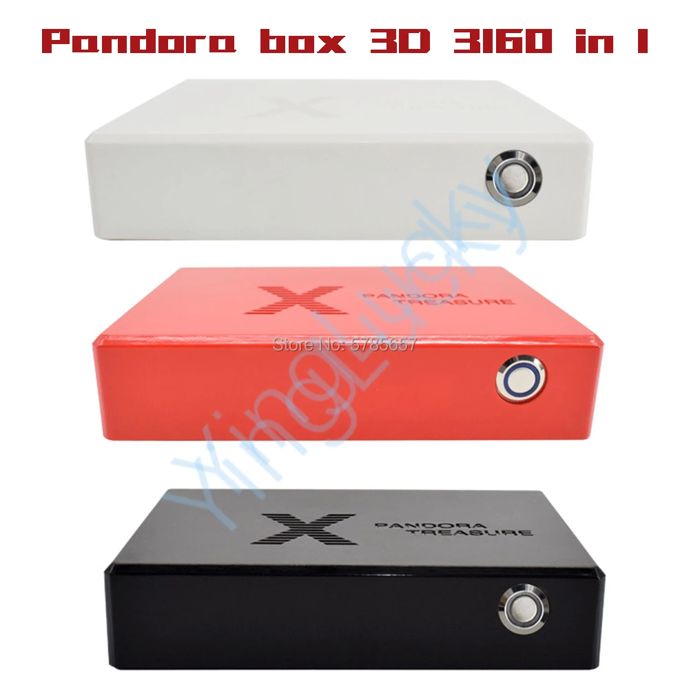 Игровой автомат Pandora Box 3D 3160 в 1 с беспроводным/проводным геймпадом|Игры монетами| |