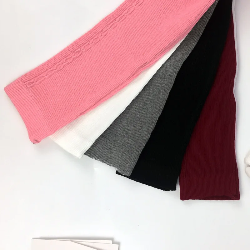 Girl'S Leggings Spring And Autumn New Style CHILDREN'S Knit Pants Big Boy Skinny Pants 3-5-7-9-Year-Old Childrenswear