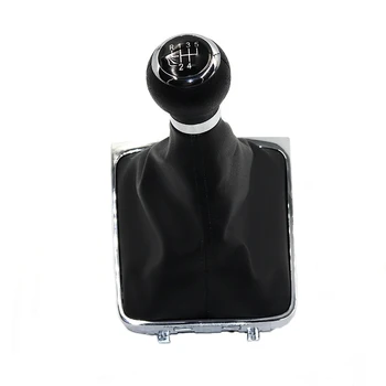 

5/6 Speed Gear Shift Knob Stick Gaiter Boot Frame for VW PASSAT B6 B7 CC 2005-2013 shifter knob