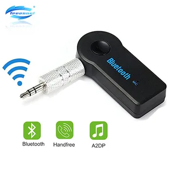 

Treennel Bluetooth Receiver, Wireless Audio Adapter with 3.5mm Stereo Output A2DP Music Streaming Car Kit for Home TV MP3