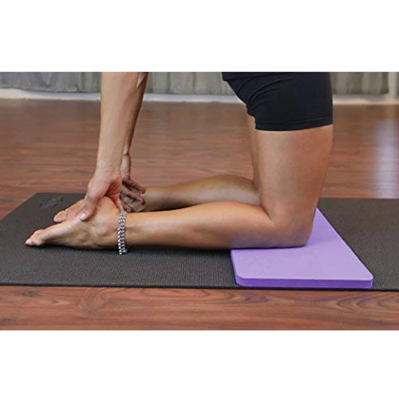 Наколенник для йоги 15 мм коврик для йоги большой толстый Пилатес для упражнений фитнес пилатес Коврик для тренировок Нескользящие Коврики для кемпинга