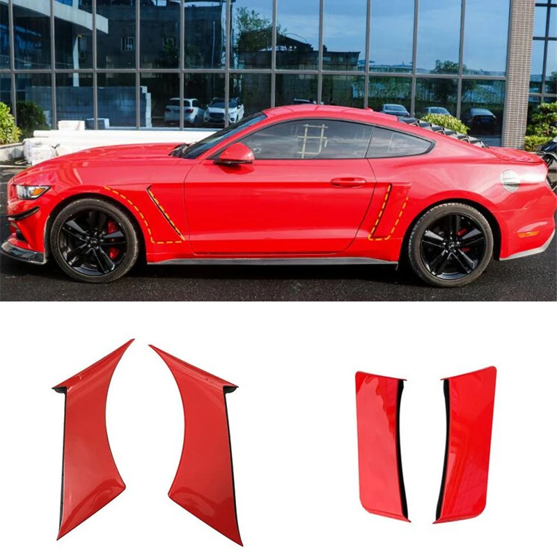 CEYUSOT для 4 шт. Ford Mustang автомобильная боковая решетка колесная комплект тела 2015-2019