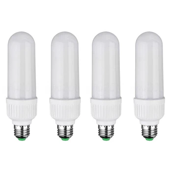 

LED Flame Light Simulation Flame Light E27 Flame Effect Light For Festival Garden Decoration 4pcs
