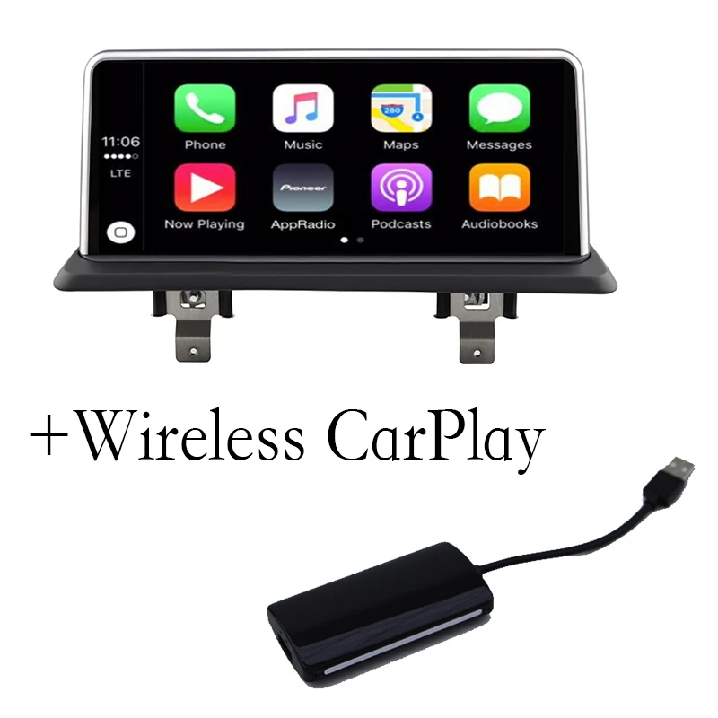 Liandlee Car Multimedia GPS Audio Radio Stereo For BMW 1 Series E81 E82 E87 E88 2004~2011 CarPlay TPMS For CCC System Navigation