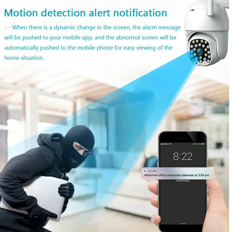 Горячая продажа 1080P HD IP водонепроницаемая камера видеонаблюдения Открытый WiFi PTZ