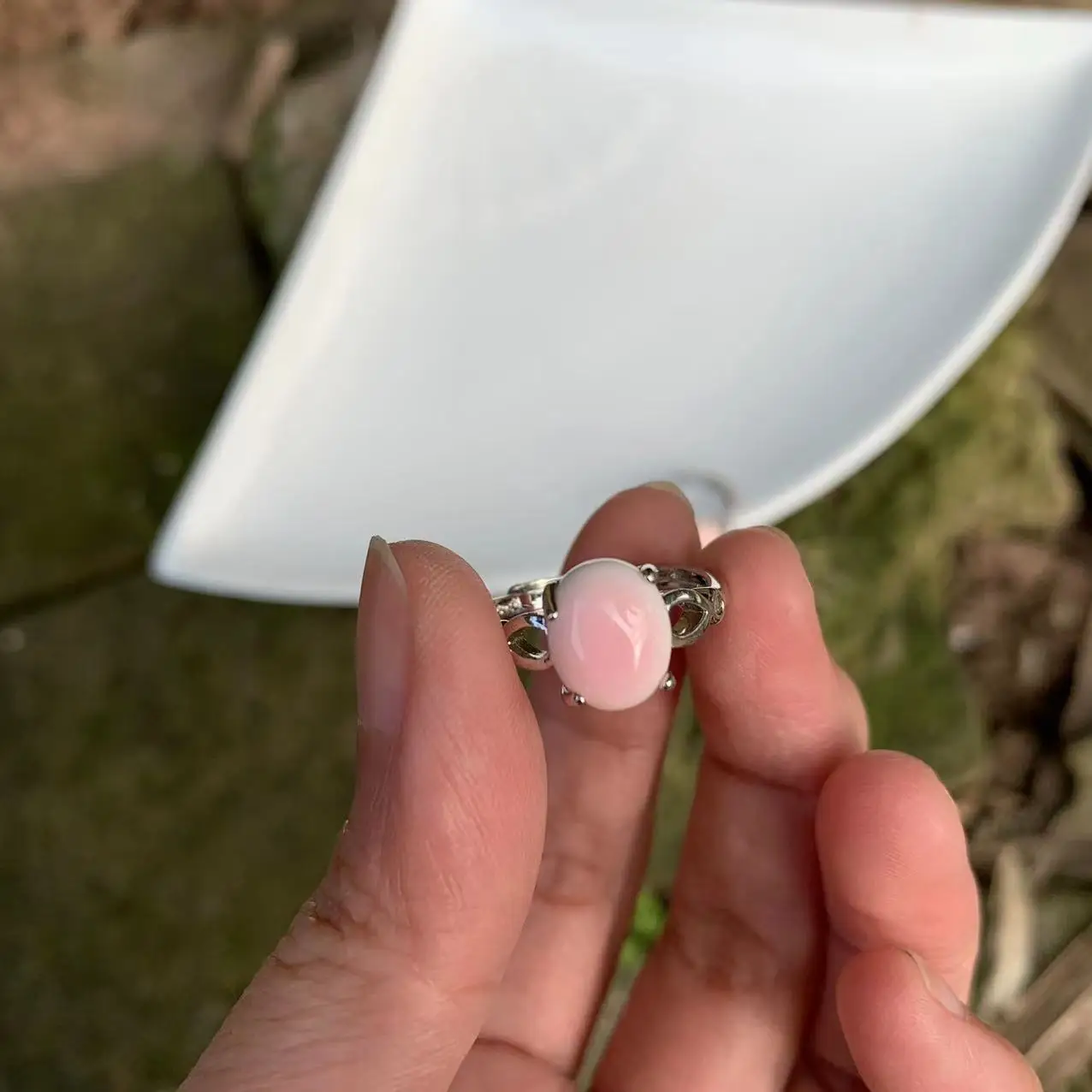 natural shell ring female handmade ring Jewelry for Women Gift