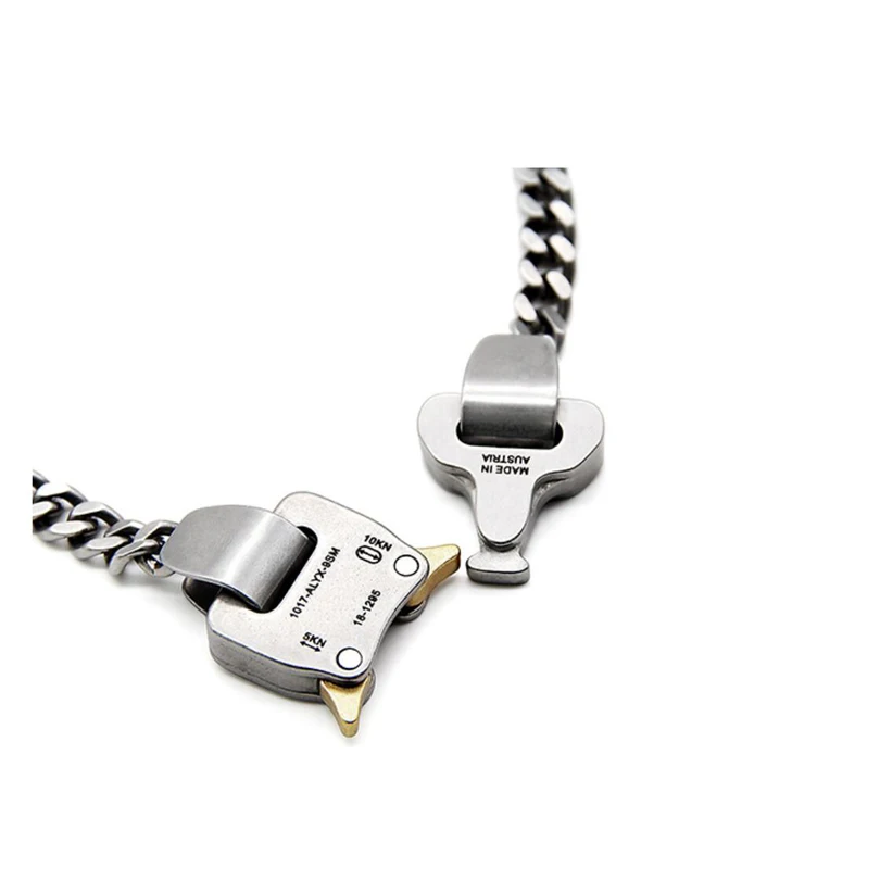 CLASSIC ALYX Hero NECKLACE Men Women 1017 ALYX 9SM Hollow letter 