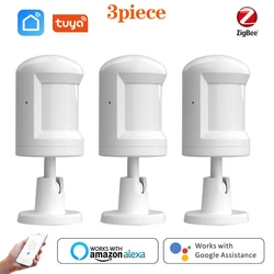Zigbee – capteur de mouvement PIR intelligent, détecteur de corps humain, système d'alarme domestique, Tuya Smart Life avec Alexa 
