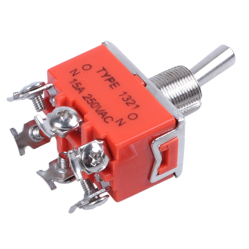 DPDT ВКЛ./вкл. 2 положения 6 винтовой терминал тумблер AC 250V 15A