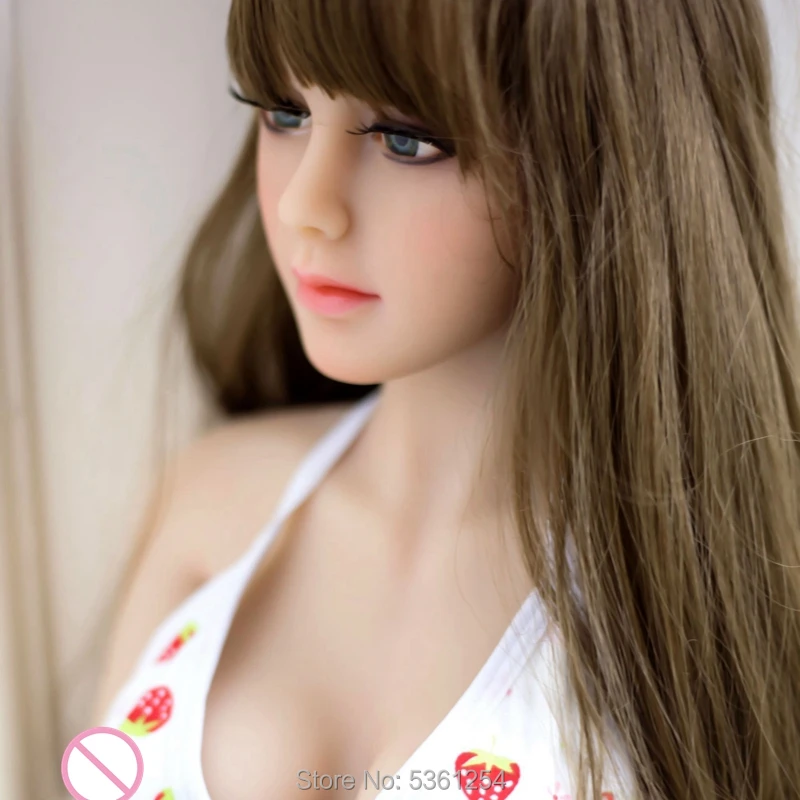 Realistic LifeLike Sex Dolls Full TPE Material Mini Sexy Love Dolll 100cm Vagina Anus Oral Sex Toy With Skeleton For Adult