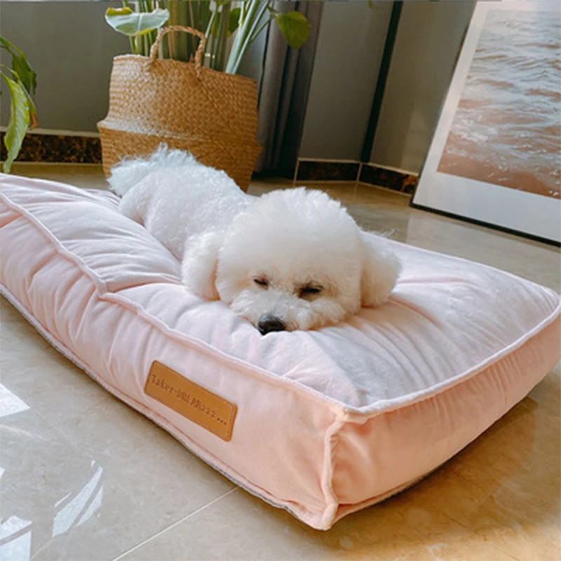 Dog bed cat mat Sofa cushion warm Small Medium Large dog mats pet supplies Soft Puppy Bed Warm Kennel house accessories | Дом и сад