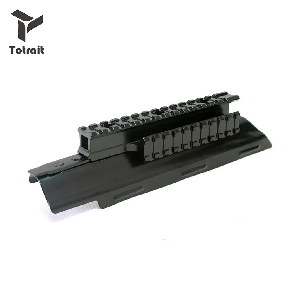 

Tri-Rail Top Receiver Cover 5th Generation Tactical Style Tactical Picatinny Tri-Rail Mount Rail AK-47 Matte For Hunting Rifle