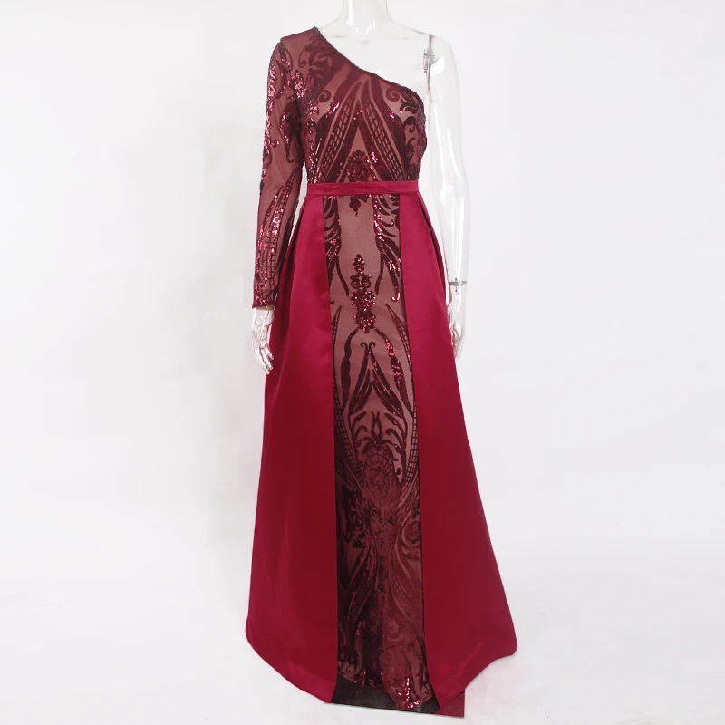 Ailigou Shiny Silver Rhinestone Fringed