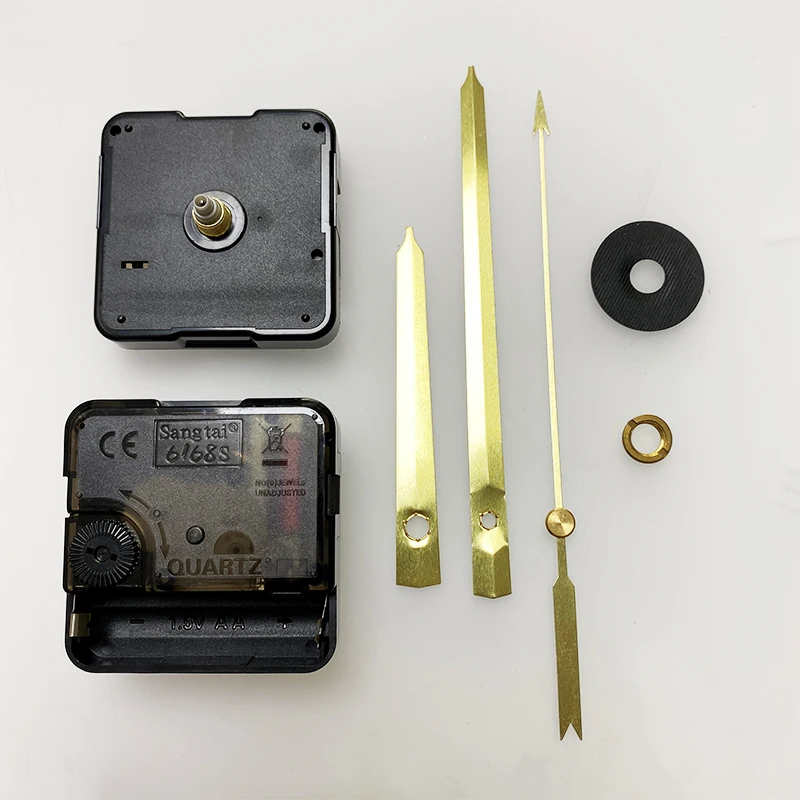 6168QuartzClockrepairMovementHandsForDIYSilentLargeWall