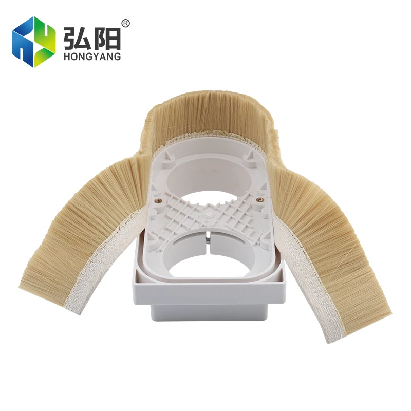 Woodworking Dust Removal Cover CNC Milling Woodworking Dust Removal Tool Spindle Dust Collector Collector 75 80 85 90 100mm Removable Dust-Proof Brush