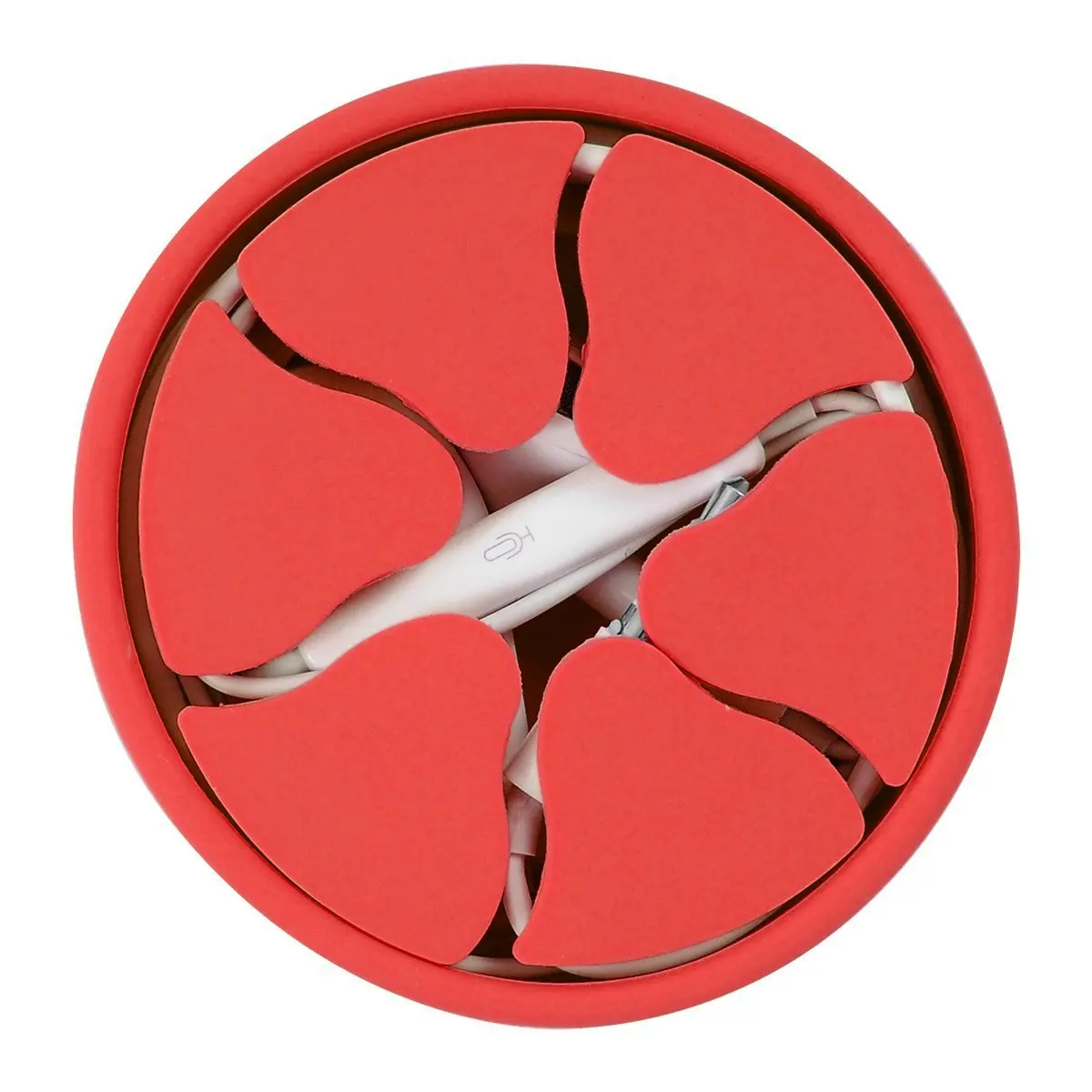 

Silicone Mini Earphone Holder Rubber Winder Case Stretch Winder Earbud Storage durable and practical to use