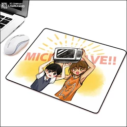 Omori mouse tapete acessórios de mesa do computador computador computador computador gamer gabinete bonito mouse almofada xl tapete de mesa teclado de jogos mausepad deskmat anime