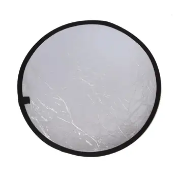 

60cm 2 in 1 Light Multi Collapsible Disc Reflect Round Photography Reflector Gold Silver Studio Diffuers Photo Accessories