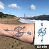 Semi-Permanent Temporary Tattoo Sticker for Men Boys Long-Lasting 1-2 Weeks Waterproof & Realistic Body Arrow Tattoo Stickers 3