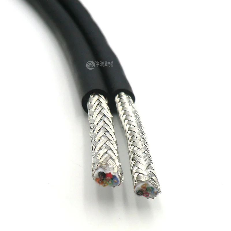 Промышленный Кабель для робота 6 ядер 0 2 мм² 24 22AWG сверхгибкая витая пара