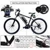 48V 750W Bafang BBS02B Mid Drive Motor Electric Bicycle Ebike Conversion Kits  68-73mm E-bike 8FUN Powerful Engine Latest Versio ► Photo 3/6