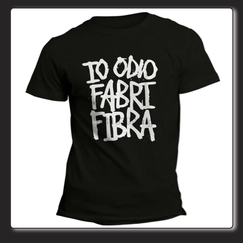 Футболка унисекс Io odio Fabri Fibra fenomeno Nesli rapper 02 | Мужская одежда