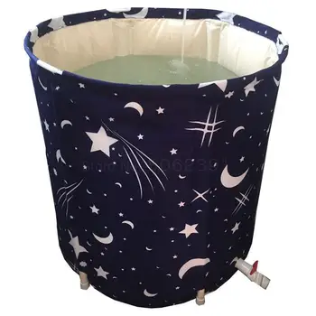 

Bath Barrel Adult Folding Bath Barrel Household Whole Body Thermal Bath Barrel Adult Large Thickened Bath Barrel