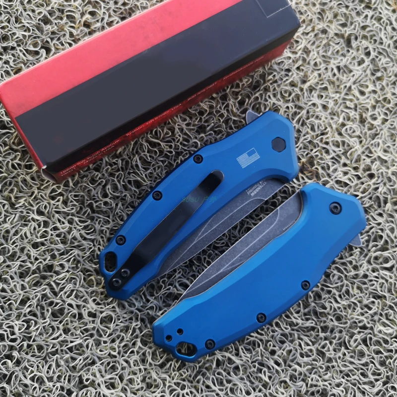 Складной нож Kersh OEM c07 1776 лезвие 440C алюминиевая ручка карманные ножи для кемпинга и